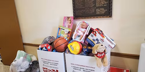 American Legion Riders Toy Run and vendor craft show