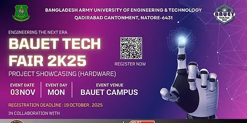 BAUET TECH FAIR-2K25, Project Showcasing (Hardware)