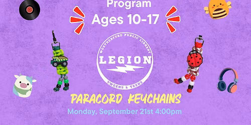 Legion - Paracord Keychains