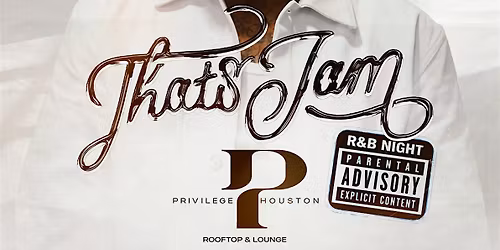 Memorial Weekend Kickoff: That\u2019s My Jam R&B Night ft. Lloyd | Privilege
