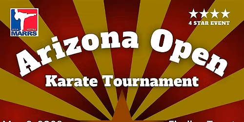 2026 Arizona Open Martial Arts Tournament