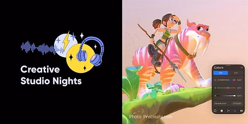 Creative Studio Nights: Procreate: Workflows, tools & techniques