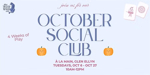 October Mahjong Social Club