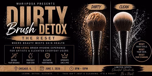 DIIRTY BRUSH DETOX: Pro-Level Hygiene for Artists & Everyday Beauty Users
