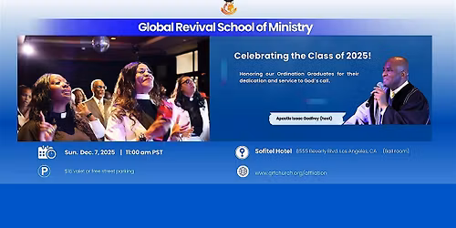 Celebrate the 2025 Global Revival School of Ministry Graduates!