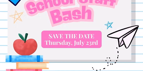 School Staff Bash