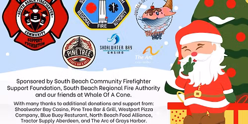 Santa at the Fire Station