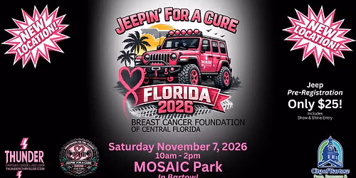 Jeepin' For A Cure - Florida 2026!