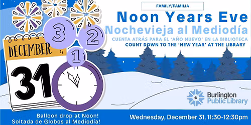 Noon Year's Eve Celebration