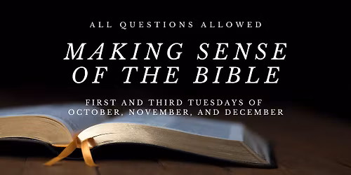 Making Sense of the Bible