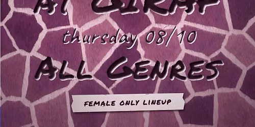 Opendex x Loud Ladies @ Giraf