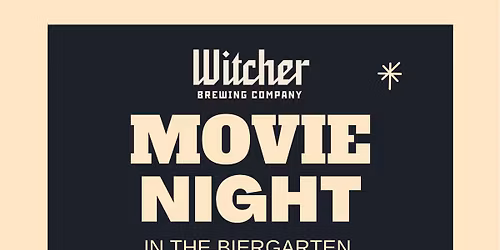 Movie Night in the Biergarten