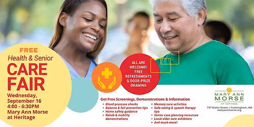 Free Health & Senior Care Fair