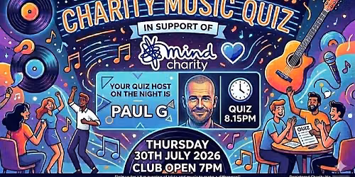 CHARITY MUSIC QUIZ