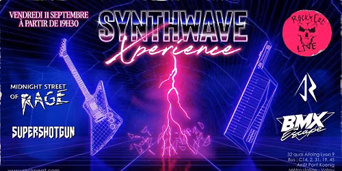 Affiche Synthwave xperience volume 2