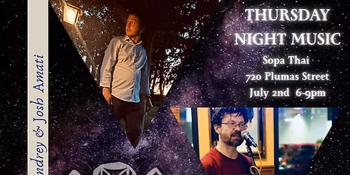 THURSDAY NIGHT MUSIC W\/MATTHEW CONDREY & JOSH AMATI