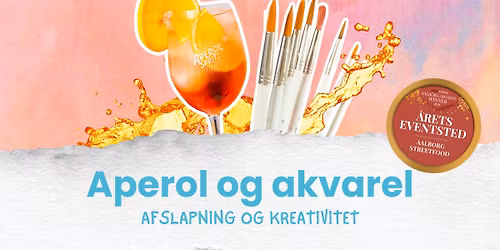Aperol og akvarel