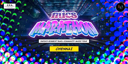 MICS MUSIC MARATHON - 4 SHOWS 11 LEGENDS(CHENNAI)