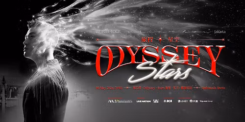 \ud83c\uddee\ud83c\udde9 Eric Chou\u300aOdyssey \u00b7 Stars\u65c5\u7a0b \u00b7 \u661f\u7a7a\u300b-  Jakarta