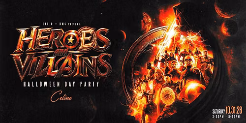 TRICK \u201cO\u201d TREAT: HEROES VS VILLAINS DARTY @ CELINE ORLANDO