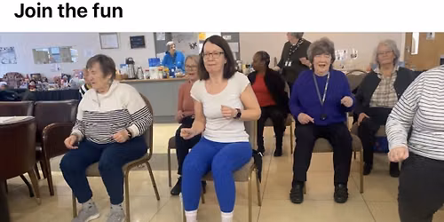 Live seated exercise. Online or in person