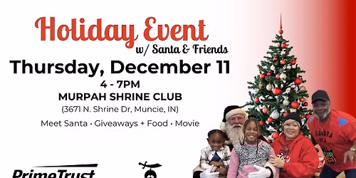 Holiday Event w\/Santa & Friends