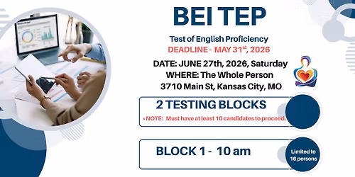 BEI Test of English Proficiency - KC