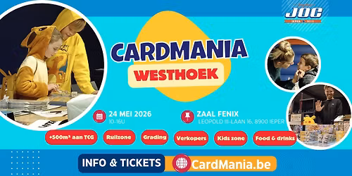 CardMania - Westhoek | De leukste Pok\u00e9mon-beurs van Vlaanderen!