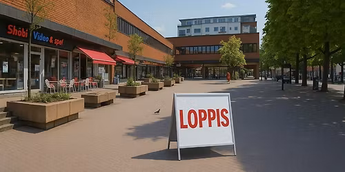 Torg- och promenadloppis i Sk\u00f6ndal