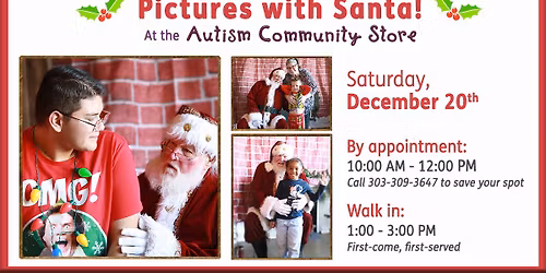 Sensory Friendly Pictures with Santa!