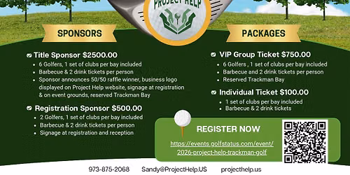 Trackman Golf Event for Charity