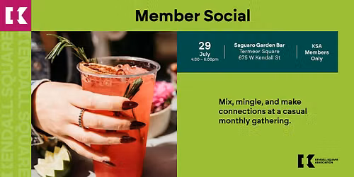 Member Social - July