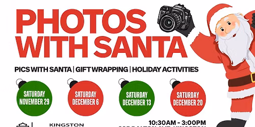 Photos with Santa, Gift Wrapping & Holiday Fun! \ud83c\udf85