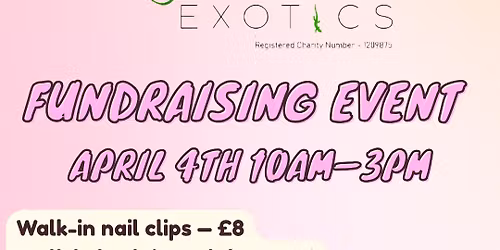 Richmond Exotics Fundraising Event \ud83c\udf1f 