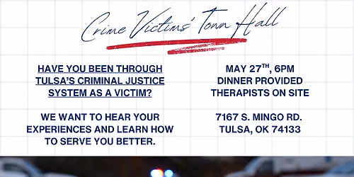 Crime Victims' Town Hall - May 