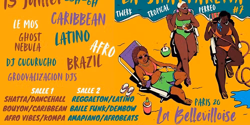 La Shattarena #7 - Afro-Caribbean & Tropical vibes Party \u00e0 La Bellevilloise !!