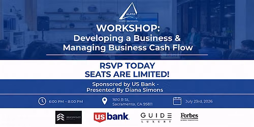 Workshop: Developing a Business Plan & Managing Business Cash Flow