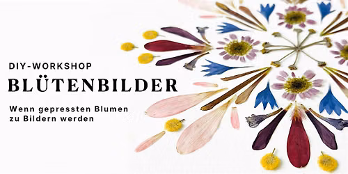 DIY-Workshop: Bl\u00fctenbilder aus gepressten Blumen