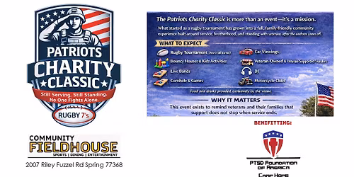 Patriots Charity Classic Rugby 7's 