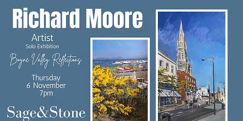 Solo Art Exhibition - Artist Richard Moore