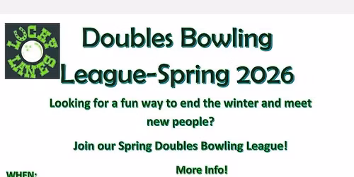 Thursday Doubles! Sanctioned!