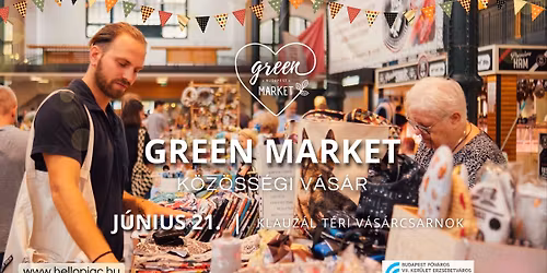 GREEN MARKET - j\u00fanius 21. - Klauz\u00e1l t\u00e9r