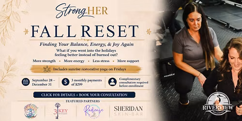 StrongHER Fall Reset: Finding Your Balance, Energy, & Joy Again