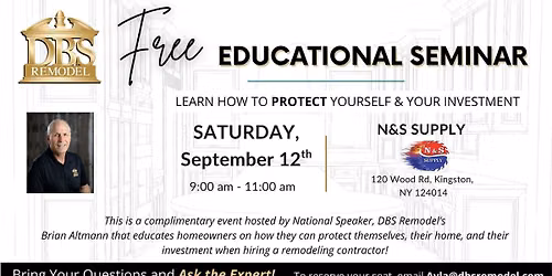 How to Buy Remodeling: FREE Educational Seminar!