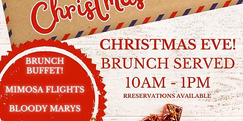 Christmas Eve BRUNCH BUFFET @Hammerhead