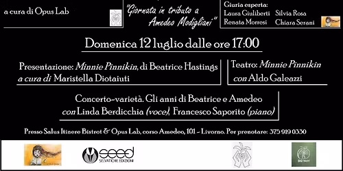 Le Cicale Operose presenta la Giornata in tributo a Amedeo Modigliani. II Edizione.