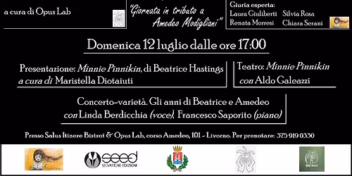 Le Cicale Operose presenta la Giornata in tributo a Amedeo Modigliani. II Edizione.