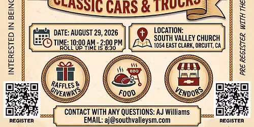 GOD'S ON THE MOVE CHRISTIAN CAR SHOW