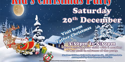 Tiptree Press Club Members Kid's Christmas Party