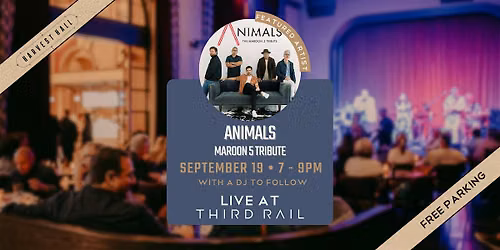 Animals - Maroon 5 Tribute | LIVE in Third Rail